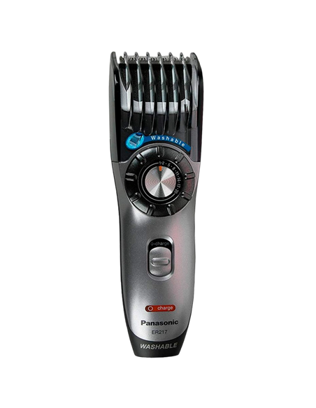 Trimmer pentru bărbați Panasonic ER217S520, Negru | Argintiu