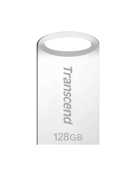 USB Flash накопитель Transcend JetFlash 710, 128Гб, Серебристый