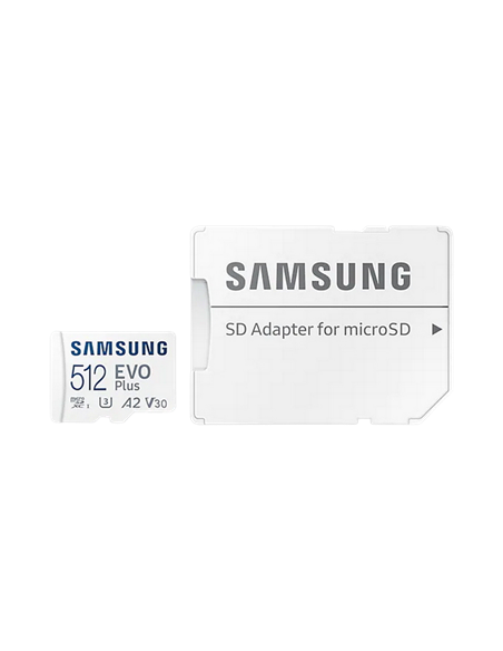Карта памяти Samsung EVO Plus MicroSDXC, 512Гб (MB-MC512KA/KR)