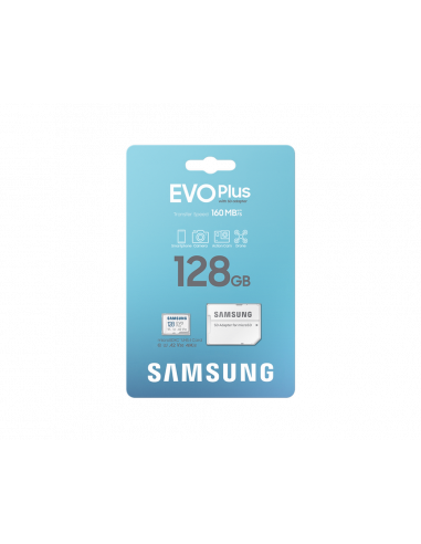Card de Memorie Samsung EVO Plus MicroSDXC, 128GB (MB-MC128SA/APC)