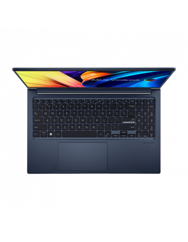 Ноутбук 15,6" ASUS Vivobook 15X OLED X1503ZA, Quiet Blue, Intel Core i7-12700H, 12Гб/512Гб, Без ОС