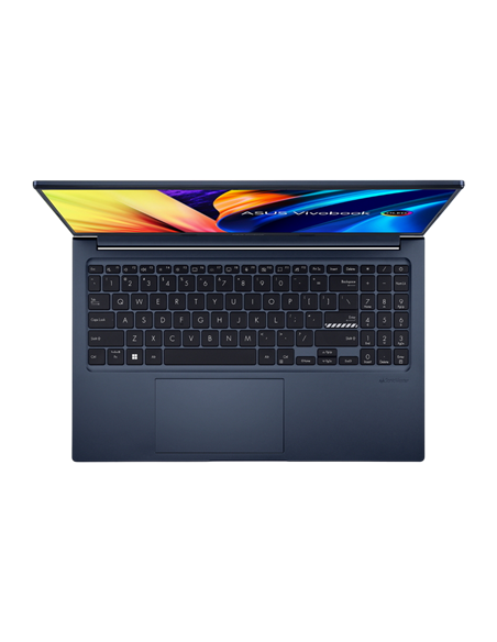 Ноутбук 15,6" ASUS Vivobook 15X OLED X1503ZA, Quiet Blue, Intel Core i7-12700H, 12Гб/512Гб, Без ОС