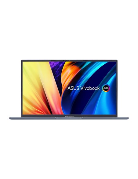 Laptop 15,6" ASUS Vivobook 15X OLED X1503ZA, Quiet Blue, Intel Core i7-12700H, 12GB/512GB, Fără SO