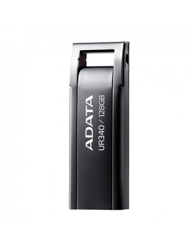 USB Flash накопитель ADATA UR340, 128Гб, Чёрный