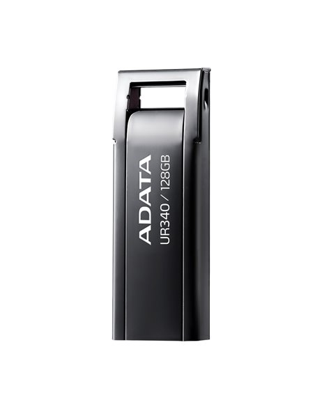 USB Flash накопитель ADATA UR340, 128Гб, Чёрный