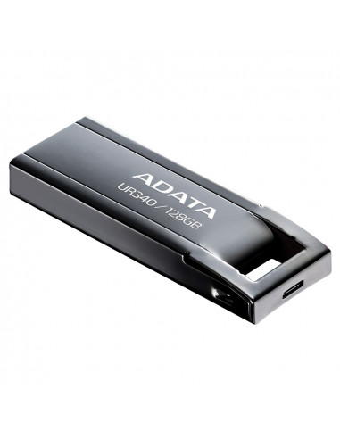 USB Flash накопитель ADATA UR340, 128Гб, Чёрный