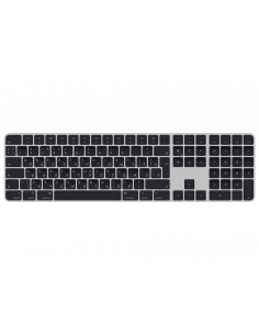 Клавиатура Apple Magic Keyboard with Touch ID and Numeric Keypad, Беспроводное, Чёрный