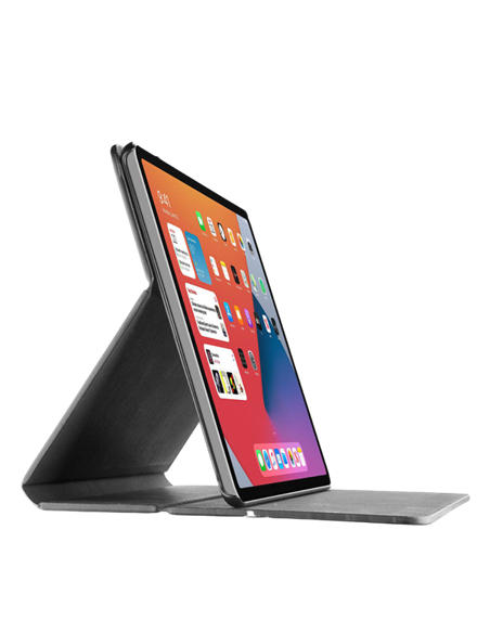 Чехол для планшета Cellularline Folio - iPad Air 10.9" (2020), Искусственная кожа, Чёрный