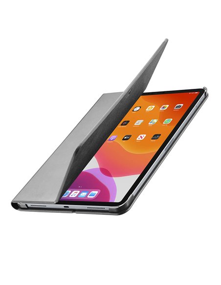 Husă pentru tabletă Cellularline Folio - iPad Air 10.9" (2020), Piele artificială, Negru