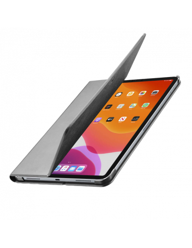 Husă pentru tabletă Cellularline Folio - iPad Air 10.9" (2020), Piele artificială, Negru