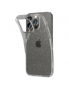 Husă Spigen iPhone 14 Pro Max Liquid Crystal Glitter, Transparent