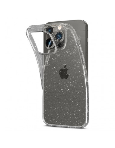 Husă Spigen iPhone 14 Pro Max Liquid Crystal Glitter, Transparent