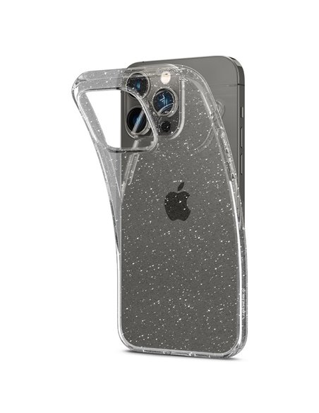 Husă Spigen iPhone 14 Pro Max Liquid Crystal Glitter, Transparent