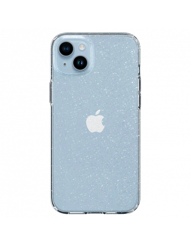 Husă Spigen iPhone 14 Liquid Crystal Glitter, Transparent