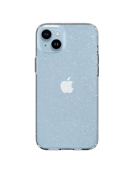 Husă Spigen iPhone 14 Liquid Crystal Glitter, Transparent