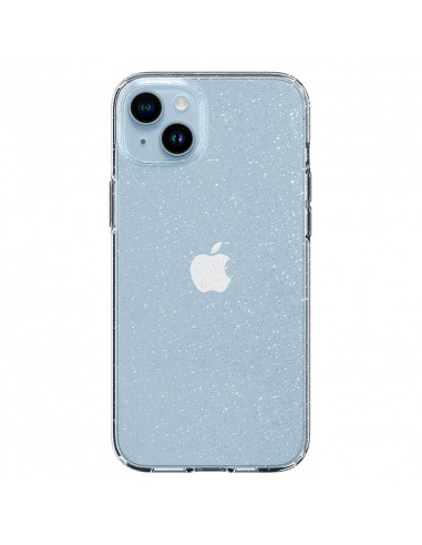 Husă Spigen iPhone 14 Liquid Crystal Glitter, Transparent