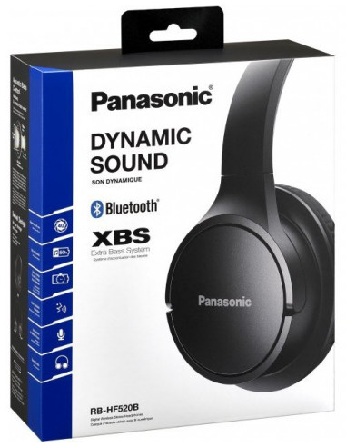 Căști Panasonic RB-HF520, Negru