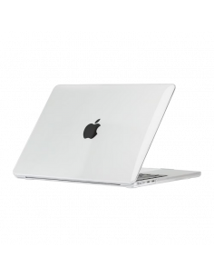 Husă pentru laptop Tech Protect Smartshell Macbook Air 13 (2022), 13.6", Policarbonat, Crystal Clear