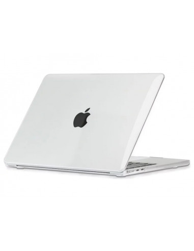 Чехол для ноутбука Tech Protect Smartshell Macbook Air 13 (2022), 13.6", Поликарбонат, Crystal Clear