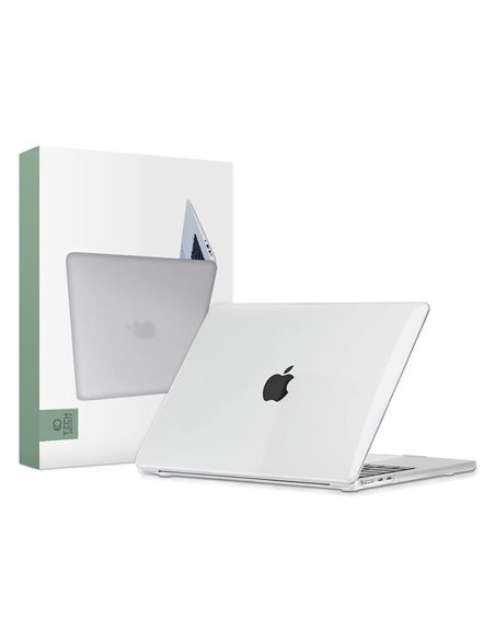 Чехол для ноутбука Tech Protect Smartshell Macbook Air 13 (2022), 13.6", Поликарбонат, Crystal Clear Чехол для ноутбука Tech Protect Smartshell Macbook Air 13 (2022), 13.6", Поликарбонат, Crystal Clear