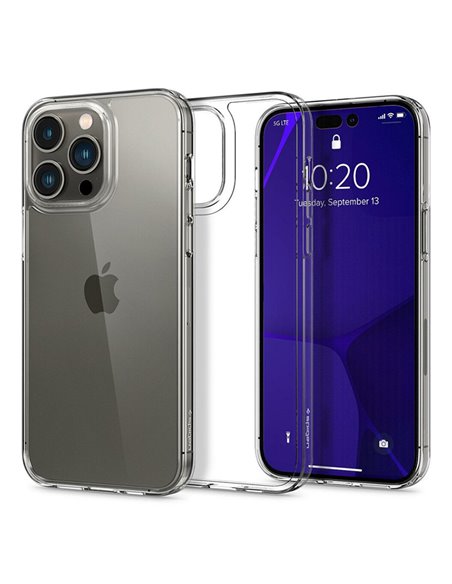Чехол Spigen iPhone 14 Pro, Airskin Hybrid, Прозрачный Чехол Spigen iPhone 14 Pro, Airskin Hybrid, Прозрачный