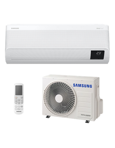 Sistem Split Samsung AR9500T WindFree Geo, 9kBTU/h, Alb