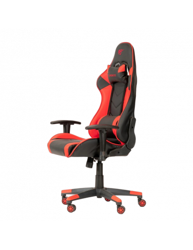 Игровое кресло Havit GC932, ПВХ Кожа, Черный/Красный