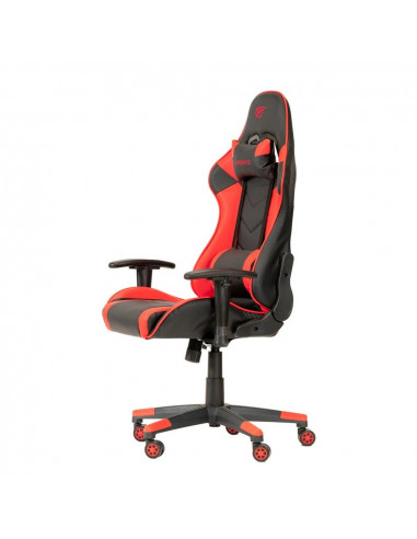 Игровое кресло Havit GC932, ПВХ Кожа, Черный/Красный