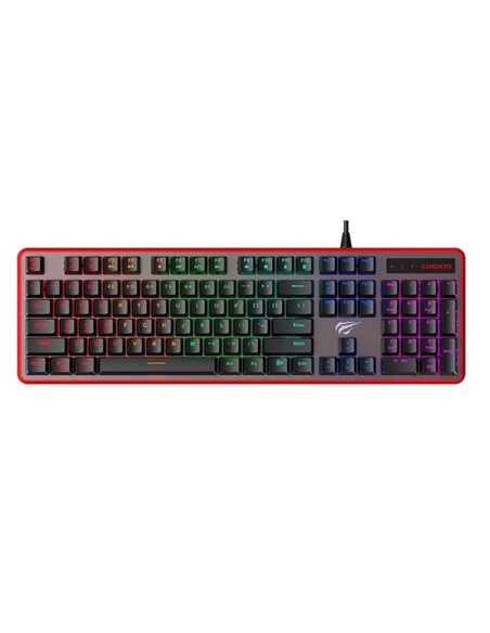 Клавиатура Havit KB870L, Проводное, Чёрный