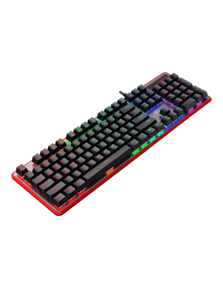 Tastatură Havit KB870L, Cu fir, Negru Tastatură Havit KB870L, Cu fir, Negru