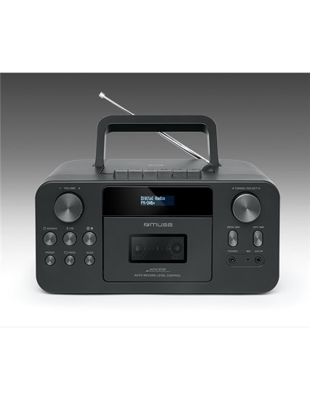 Портативная колонка MUSE M-182 DB, Чёрный