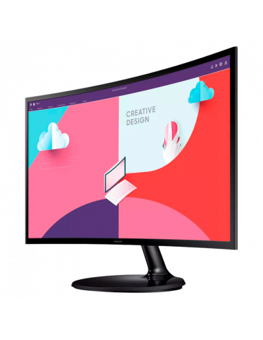 23,5" Монитор Samsung S24C360E, VA 1920x1080 FHD, Чёрный