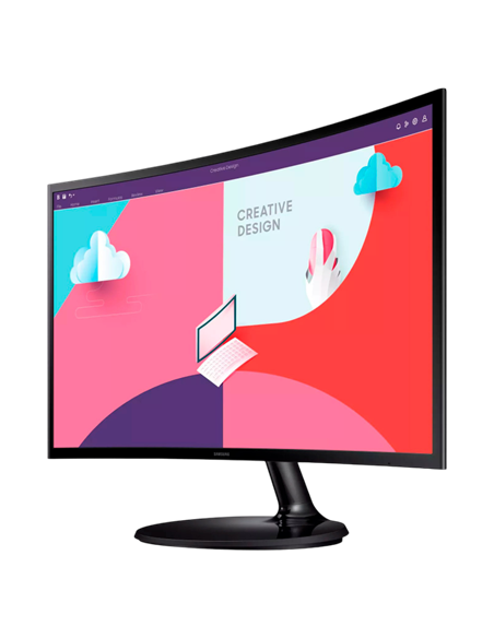 23,5" Монитор Samsung S24C360E, VA 1920x1080 FHD, Чёрный