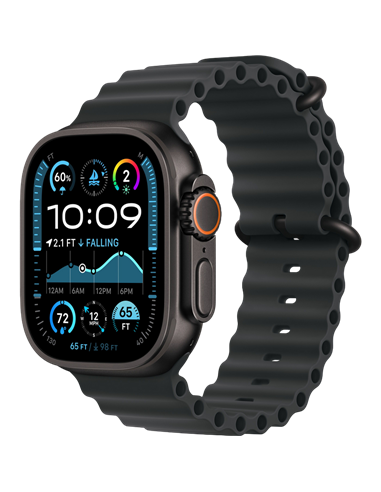 Ceas inteligent Apple Watch Ultra 2, 49mm, Black Ocean
