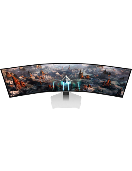 49" Monitor Gaming Samsung S49CG930, OLED 5120x1440 Dual QHD, Argintiu