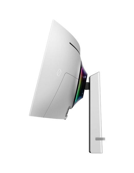49" Игровой монитор Samsung S49CG930, OLED 5120x1440 Dual QHD, Серебристый