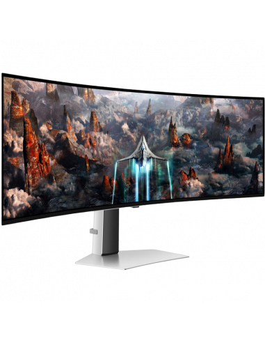 49" Monitor Gaming Samsung S49CG930, OLED 5120x1440 Dual QHD, Argintiu