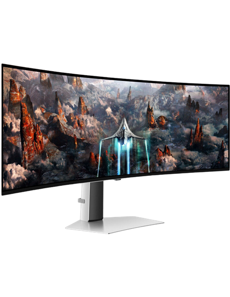 49" Monitor Gaming Samsung S49CG930, OLED 5120x1440 Dual QHD, Argintiu