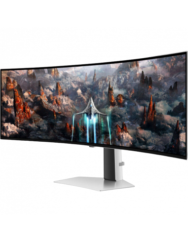 49" Monitor Gaming Samsung S49CG930, OLED 5120x1440 Dual QHD, Argintiu