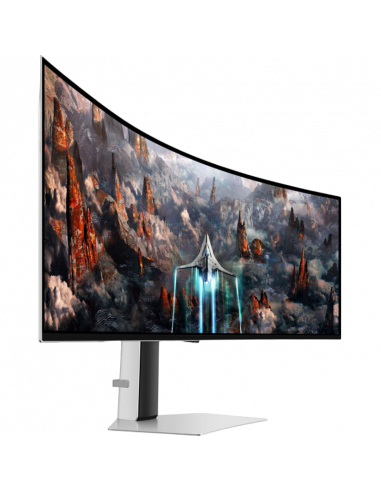 49" Monitor Gaming Samsung S49CG930, OLED 5120x1440 Dual QHD, Argintiu