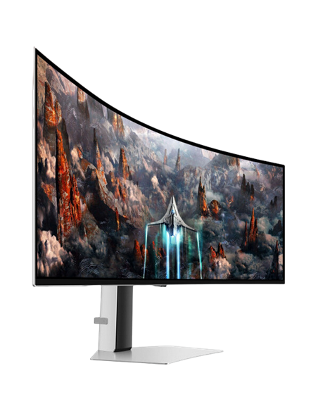 49" Monitor Gaming Samsung S49CG930, OLED 5120x1440 Dual QHD, Argintiu