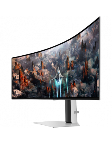 49" Monitor Gaming Samsung S49CG930, OLED 5120x1440 Dual QHD, Argintiu