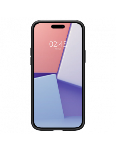 Чехол Spigen iPhone 15 Liquid Air, Матовый черный