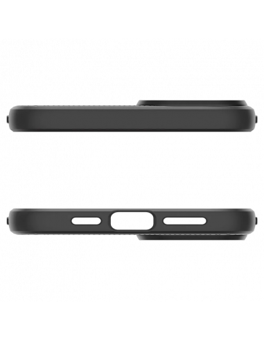 Чехол Spigen iPhone 15 Liquid Air, Матовый черный