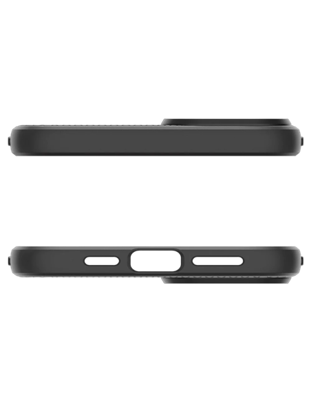 Чехол Spigen iPhone 15 Liquid Air, Матовый черный Чехол Spigen iPhone 15 Liquid Air, Матовый черный