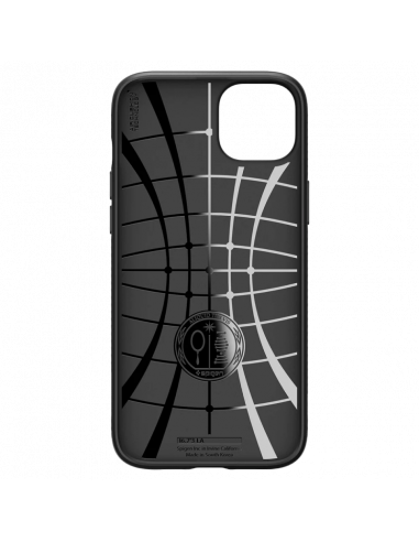 Чехол Spigen iPhone 15 Liquid Air, Матовый черный