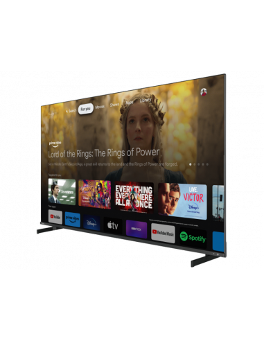 65" QLED SMART TV Toshiba 65QG5E63DG, 3840x2160 4K UHD, Google TV, Negru