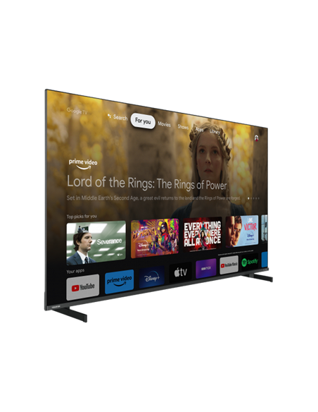 65" QLED SMART TV Toshiba 65QG5E63DG, 3840x2160 4K UHD, Google TV, Negru