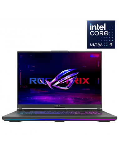Laptop Gaming 18" ASUS ROG Strix G18 G814JIR, Eclipse Gray, Intel Core i9-14900HX, 32GB/1024GB, Fără SO