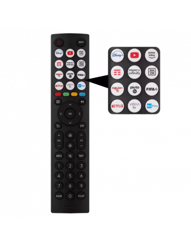 58" LED SMART TV Hisense 58A6K, 3840x2160 4K UHD, VIDAA U6.0, Negru
